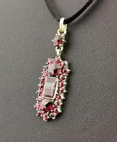 Antique Art Nouveau Bohemian Garnet Pendant (5 of 12) Antique Art Nouveau Bohemian Garnet Pendant (5 of 12)