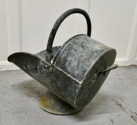 Large Arts and Crafts Shabby (verdigris) Copper Helmet Coal Scuttle (4 of 4) Large Arts and Crafts Shabby (verdigris) Copper Helmet Coal Scuttle (4 of 4)