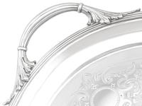Sterling Silver Tea Tray by Walter & John Barnard - Antique Victorian 1888 (6 of 12) Sterling Silver Tea Tray by Walter & John Barnard - Antique Victorian 1888 (6 of 12)