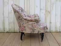 Antique Napoleon III Tub Armchair for re-upholstery (5 of 8) Antique Napoleon III Tub Armchair for re-upholstery (5 of 8)