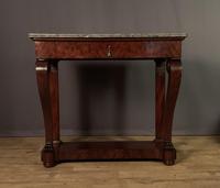 French Louis Philippe Period Mahogany Console Table (8 of 12) French Louis Philippe Period Mahogany Console Table (8 of 12)