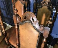 Quality Set of Eight Carolean Style Oak Dining Chairs (12 of 22) Quality Set of Eight Carolean Style Oak Dining Chairs (12 of 22)