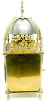 Superb Vintage English Lantern Clock - Pendulum 8-day Striking Mantel Clock c.1890 (4 of 12) Superb Vintage English Lantern Clock - Pendulum 8-day Striking Mantel Clock c.1890 (4 of 12)