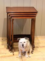 Mahogany Nest of Four Tables (3 of 11) Mahogany Nest of Four Tables (3 of 11)