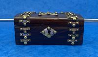 Victorian Brassbound French Rosewood Trinket Box (9 of 11) Victorian Brassbound French Rosewood Trinket Box (9 of 11)