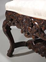Remarkable Pair of Late 19th Century Walnut Throne Chairs (9 of 10) Remarkable Pair of Late 19th Century Walnut Throne Chairs (9 of 10)