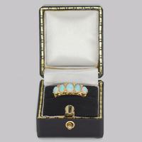 Antique 18ct Gold Opal & Diamond Ring Five Stone Ornate Ring Hallmarked Birmingham 1922 (3 of 9) Antique 18ct Gold Opal & Diamond Ring Five Stone Ornate Ring Hallmarked Birmingham 1922 (3 of 9)