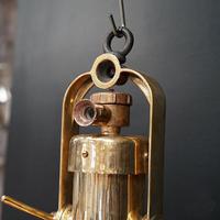 Original Large Copper Fluted Ships Cargo Light (4 of 8) Original Large Copper Fluted Ships Cargo Light (4 of 8)