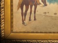 Exceptional Quality 19th Century Miniature Watercolour Painting of Horseman - Cowboy (7 of 11) Exceptional Quality 19th Century Miniature Watercolour Painting of Horseman - Cowboy (7 of 11)
