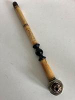 Antique Chinese Smoking Pipe With Scrimshaw Design & Jade Fist (2 of 9) Antique Chinese Smoking Pipe With Scrimshaw Design & Jade Fist (2 of 9)