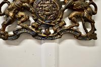 Wall Hanging Victorian Cast Iron Royal Coat of Arms Shield Plaque (4 of 7) Wall Hanging Victorian Cast Iron Royal Coat of Arms Shield Plaque (4 of 7)