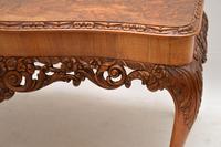 Antique Burr Walnut Queen Anne Style Coffee Table (5 of 10) Antique Burr Walnut Queen Anne Style Coffee Table (5 of 10)