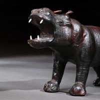 Mid 20th Century Liberty Of London Leather Hippo (2 of 12) Mid 20th Century Liberty Of London Leather Hippo (2 of 12)