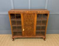 Burr Walnut Bookcase/Side Cabinet (15 of 15) Burr Walnut Bookcase/Side Cabinet (15 of 15)