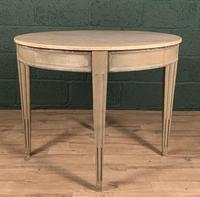 Swedish Gustavian Style Painted Marble Top Table (4 of 10) Swedish Gustavian Style Painted Marble Top Table (4 of 10)