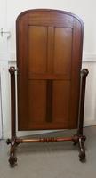 Large Victorian Mahogany Cheval Dressing Mirror (9 of 9) Large Victorian Mahogany Cheval Dressing Mirror (9 of 9)