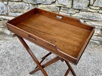 Small Antique Mahogany Butlers Tray on Stand (12 of 15) Small Antique Mahogany Butlers Tray on Stand (12 of 15)