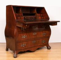 Mahogany Continental Bombe Bureau c.1850 (3 of 4) Mahogany Continental Bombe Bureau c.1850 (3 of 4)