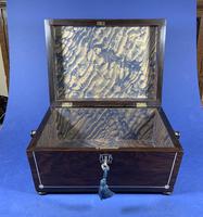William IV Rosewood Jewellery Box (10 of 10) William IV Rosewood Jewellery Box (10 of 10)