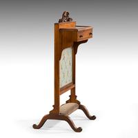Unusual Mid 19th Century Mahogany Framed Fire Screen (3 of 5) Unusual Mid 19th Century Mahogany Framed Fire Screen (3 of 5)