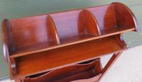 Edwardian Mahogany Magazine Rack with Book Stand (6 of 7) Edwardian Mahogany Magazine Rack with Book Stand (6 of 7)