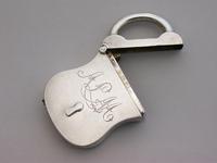 Edwardian Novelty Silver Padlock Vesta Case, by A & J Zimmerman, Birmingham, 1906 (4 of 9) Edwardian Novelty Silver Padlock Vesta Case, by A & J Zimmerman, Birmingham, 1906 (4 of 9)