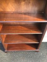 Tall English Mahogany Open Library Bookcase (8 of 10) Tall English Mahogany Open Library Bookcase (8 of 10)