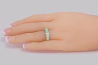 Antique 18ct Gold Opal & Diamond Ring Five Stone Ornate Ring Hallmarked Birmingham 1922 (8 of 9) Antique 18ct Gold Opal & Diamond Ring Five Stone Ornate Ring Hallmarked Birmingham 1922 (8 of 9)