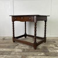 18th C. Oak Side Table