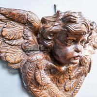 Carved Putto Head & Wings (6 of 9) Carved Putto Head & Wings (6 of 9)