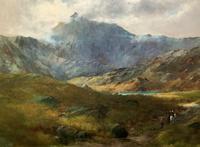 (2of2) Huge Magnificent 19thc Snowdonia Mountain Welsh Landscape Oil Painting (12 of 13) (2of2) Huge Magnificent 19thc Snowdonia Mountain Welsh Landscape Oil Painting (12 of 13)