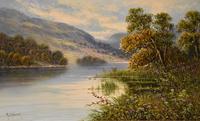 Oil Painting by M.C Hider "A Highland Loch" (2 of 5) Oil Painting by M.C Hider "A Highland Loch" (2 of 5)