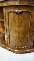 Burr Walnut Bowed Credenza (4 of 9) Burr Walnut Bowed Credenza (4 of 9)