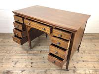 Antique Edwardian Inlaid Mahogany Desk (11 of 12) Antique Edwardian Inlaid Mahogany Desk (11 of 12)
