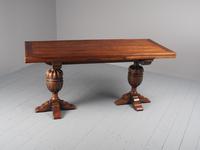 Jacobean Style Carved Oak Pull Out Dining Table (8 of 12) Jacobean Style Carved Oak Pull Out Dining Table (8 of 12)