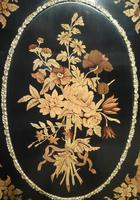 Victorian Ebonised & Marquetry Display Cabinet (5 of 7) Victorian Ebonised & Marquetry Display Cabinet (5 of 7)