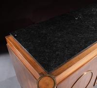 Elegant French Mid Century Modernist Fossil Marble Topped Commode (5 of 10) Elegant French Mid Century Modernist Fossil Marble Topped Commode (5 of 10)