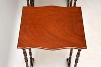 Antique Mahogany Nest of Four Tables (7 of 12) Antique Mahogany Nest of Four Tables (7 of 12)