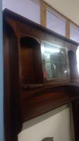 Large Arts & Crafts Mahogany Fire Surround in the Luytens Style (4 of 4) Large Arts & Crafts Mahogany Fire Surround in the Luytens Style (4 of 4)
