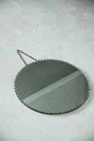 Large Round Vintage Frameless Mirror (3 of 6) Large Round Vintage Frameless Mirror (3 of 6)