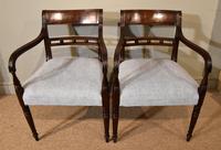 Large Pair of Regency Mahogany Armchairs (2 of 8) Large Pair of Regency Mahogany Armchairs (2 of 8)