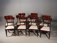 Fine Quality Composite Set of 10 Regency Period Chairs