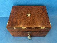 Victorian Burr Cedar Jewellery Box (2 of 11) Victorian Burr Cedar Jewellery Box (2 of 11)