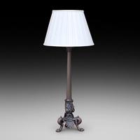 Early 20th Century Neoclassical Bronze Lamp
