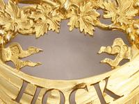 George III Silver Gilt Wreath Wine Label 'HOCK' by Digby Scott & Benjamin Smith - London 1806 (8 of 11) George III Silver Gilt Wreath Wine Label 'HOCK' by Digby Scott & Benjamin Smith - London 1806 (8 of 11)