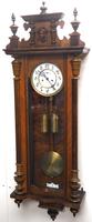 Gustav Becker Antique Walnut & Ebonised 8-day Twin Weight Striking Vienna Regulator Wall Clock (3 of 14) Gustav Becker Antique Walnut & Ebonised 8-day Twin Weight Striking Vienna Regulator Wall Clock (3 of 14)