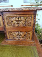 Country Oak Lions Head Pedestal Desk 1860 (11 of 12) Country Oak Lions Head Pedestal Desk 1860 (11 of 12)