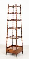 Unusual Walnut Regency Style Whatnot (7 of 9) Unusual Walnut Regency Style Whatnot (7 of 9)