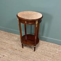 Elegant Marble Top Antique Lamp Table (2 of 7) Elegant Marble Top Antique Lamp Table (2 of 7)