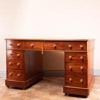 Mahogany Victorian Pedestal Desk (3 of 12) Mahogany Victorian Pedestal Desk (3 of 12)